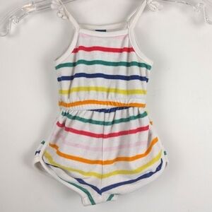 Old Navy Girls Rainbow Romper 12-18 Months
